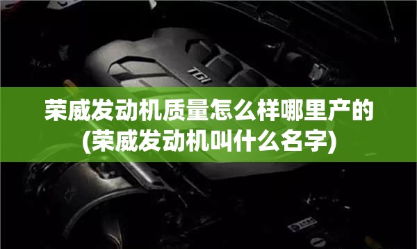 荣威发动机质量怎么样哪里产的(荣威发动机叫什么名字)