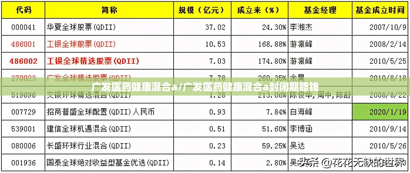 广发医药健康混合a/广发医药健康混合a封闭期赔钱 广发医药健康混合a/广发医药健康混合a封闭期赔钱