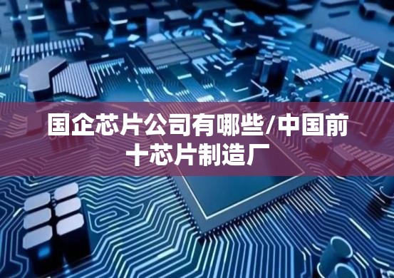 国企芯片公司有哪些/中国前十芯片制造厂 国企芯片公司有哪些/中国前十芯片制造厂