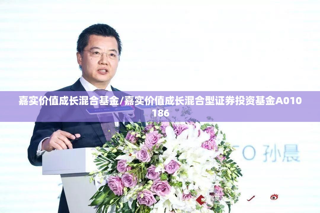 嘉实价值成长混合基金/嘉实价值成长混合型证券投资基金A010186