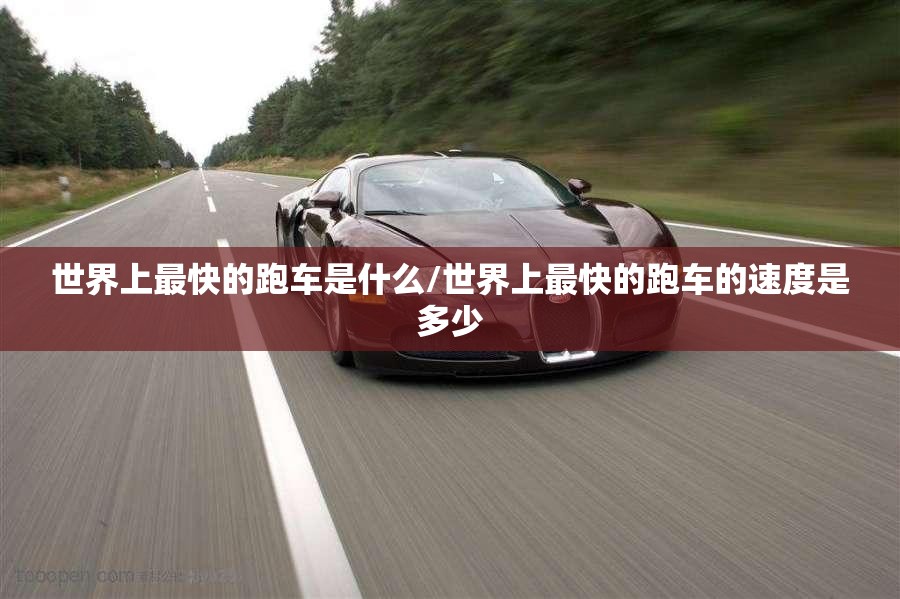 世界上最快的跑车是什么/世界上最快的跑车的速度是多少