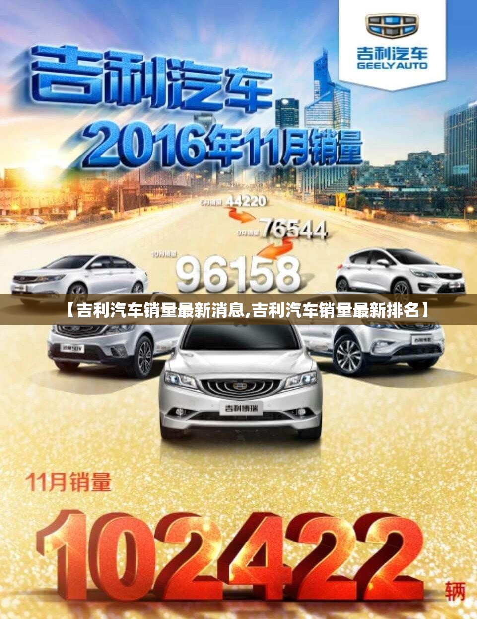 【吉利汽车销量最新消息,吉利汽车销量最新排名】 【吉利汽车销量最新消息,吉利汽车销量最新排名】