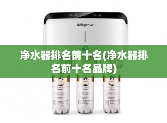 净水器排名前十名(净水器排名前十名品牌)