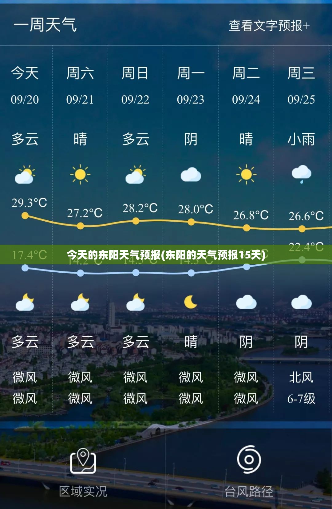 今天的东阳天气预报(东阳的天气预报15天)