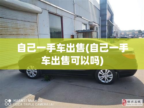 自己一手车出售(自己一手车出售可以吗) 自己一手车出售(自己一手车出售可以吗)