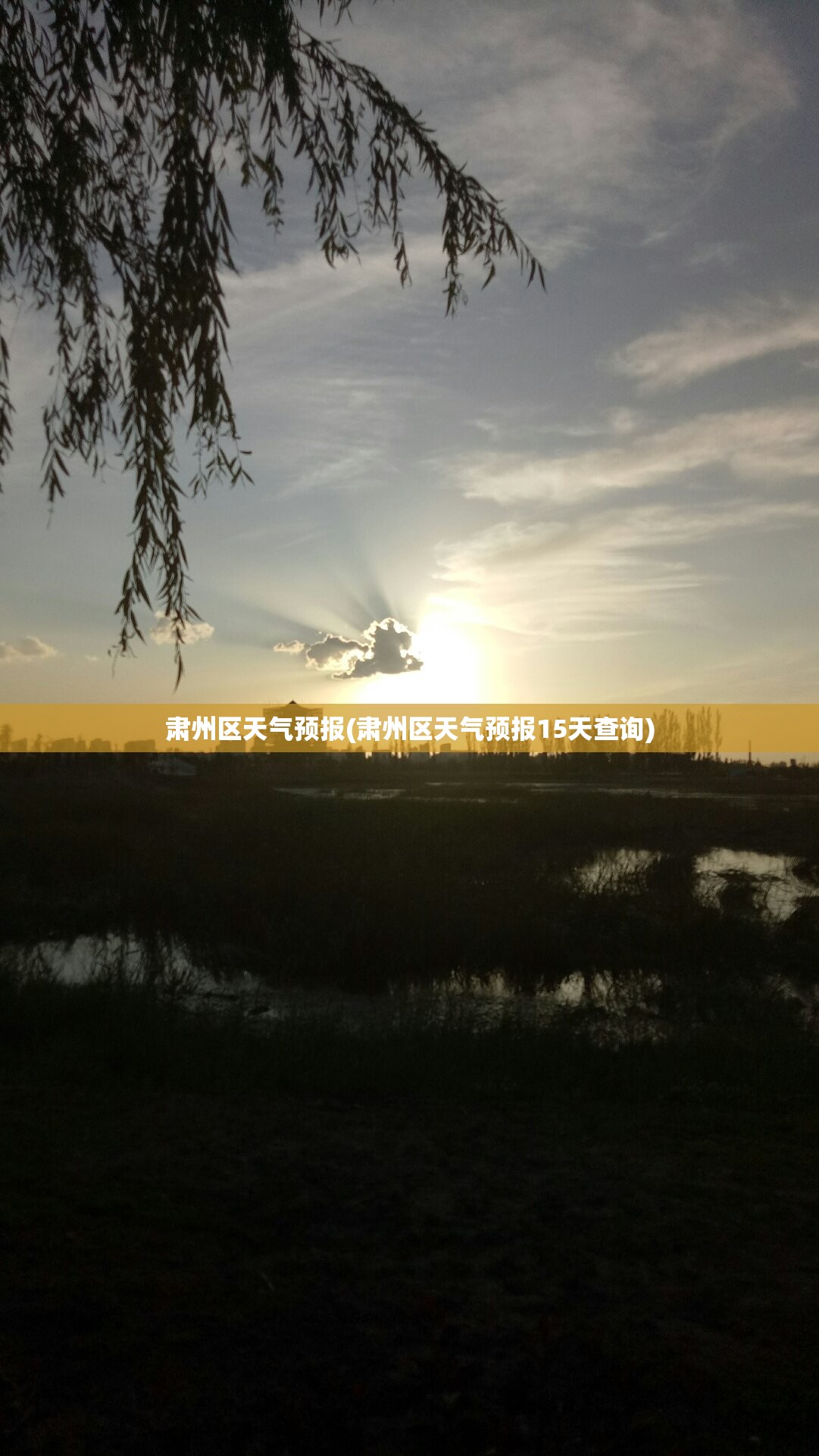 肃州区天气预报(肃州区天气预报15天查询) 肃州区天气预报(肃州区天气预报15天查询)