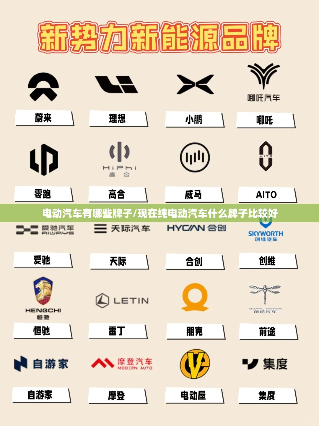 电动汽车有哪些牌子/现在纯电动汽车什么牌子比较好 电动汽车有哪些牌子/现在纯电动汽车什么牌子比较好