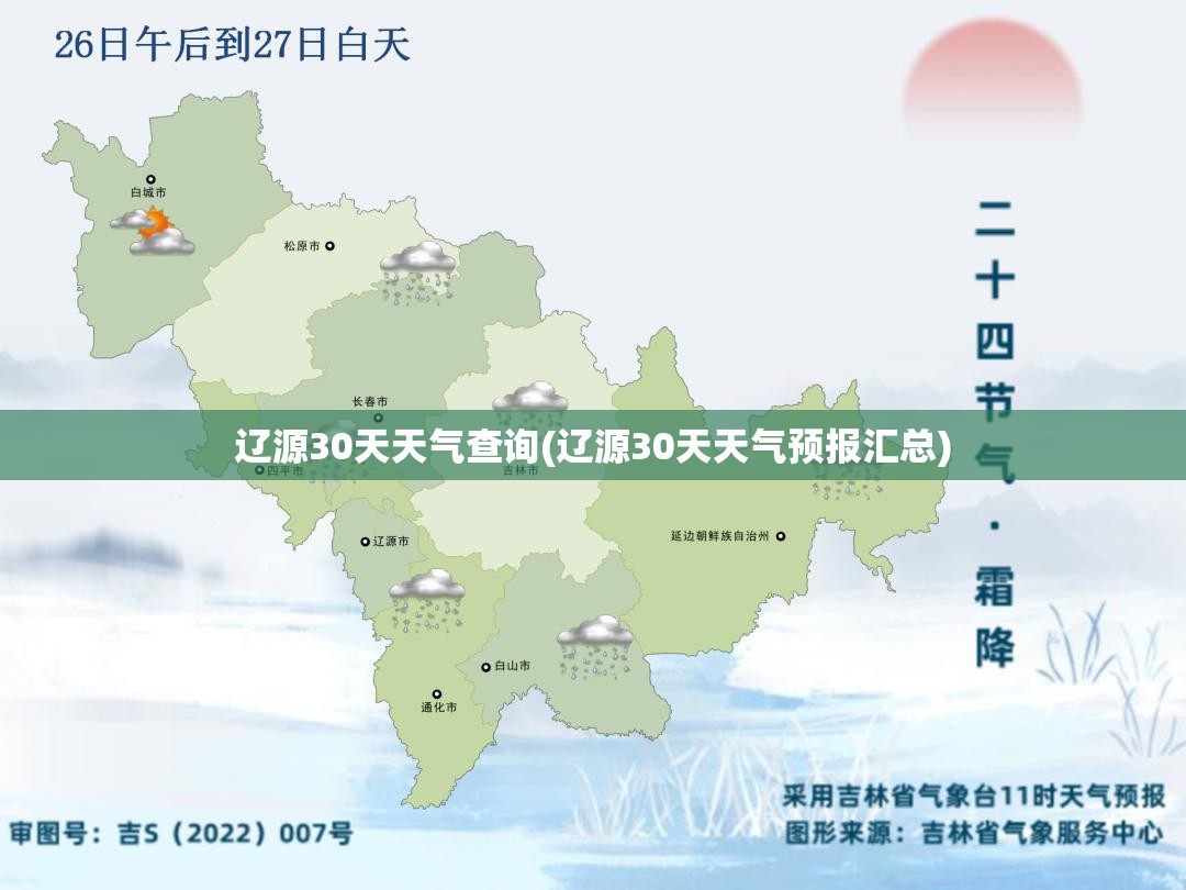 辽源30天天气查询(辽源30天天气预报汇总)