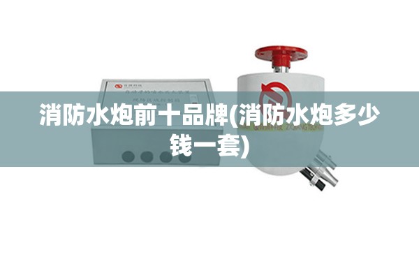 消防水炮前十品牌(消防水炮多少钱一套) 消防水炮前十品牌(消防水炮多少钱一套)