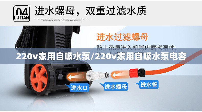 220v家用自吸水泵/220v家用自吸水泵电容