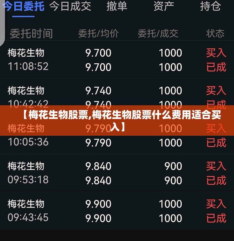 【梅花生物股票,梅花生物股票什么费用适合买入】 【梅花生物股票,梅花生物股票什么费用适合买入】