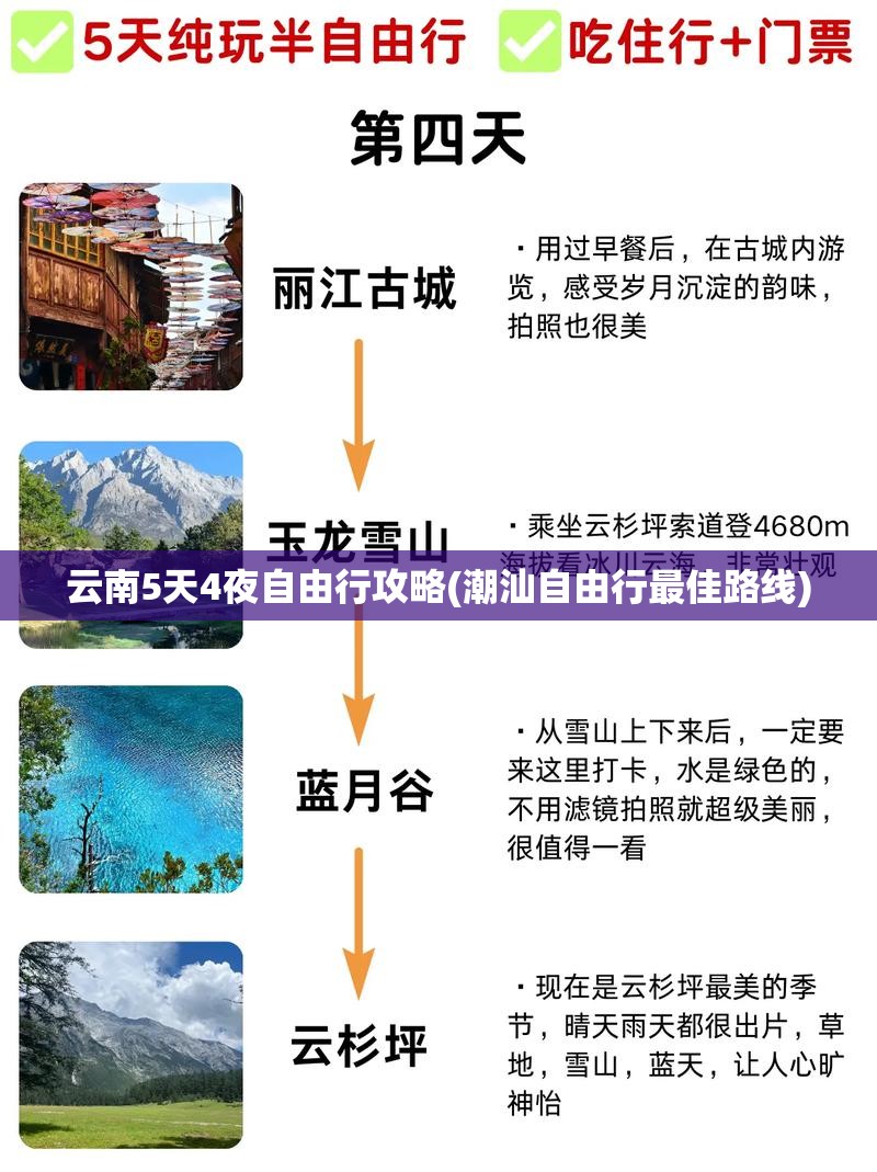 云南5天4夜自由行攻略(潮汕自由行最佳路线)