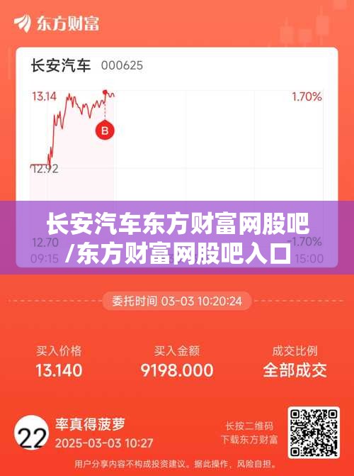 长安汽车东方财富网股吧/东方财富网股吧入口
