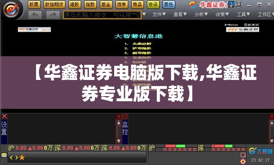 【华鑫证券电脑版下载,华鑫证券专业版下载】