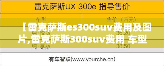 【雷克萨斯es300suv费用及图片,雷克萨斯300suv费用 车型】