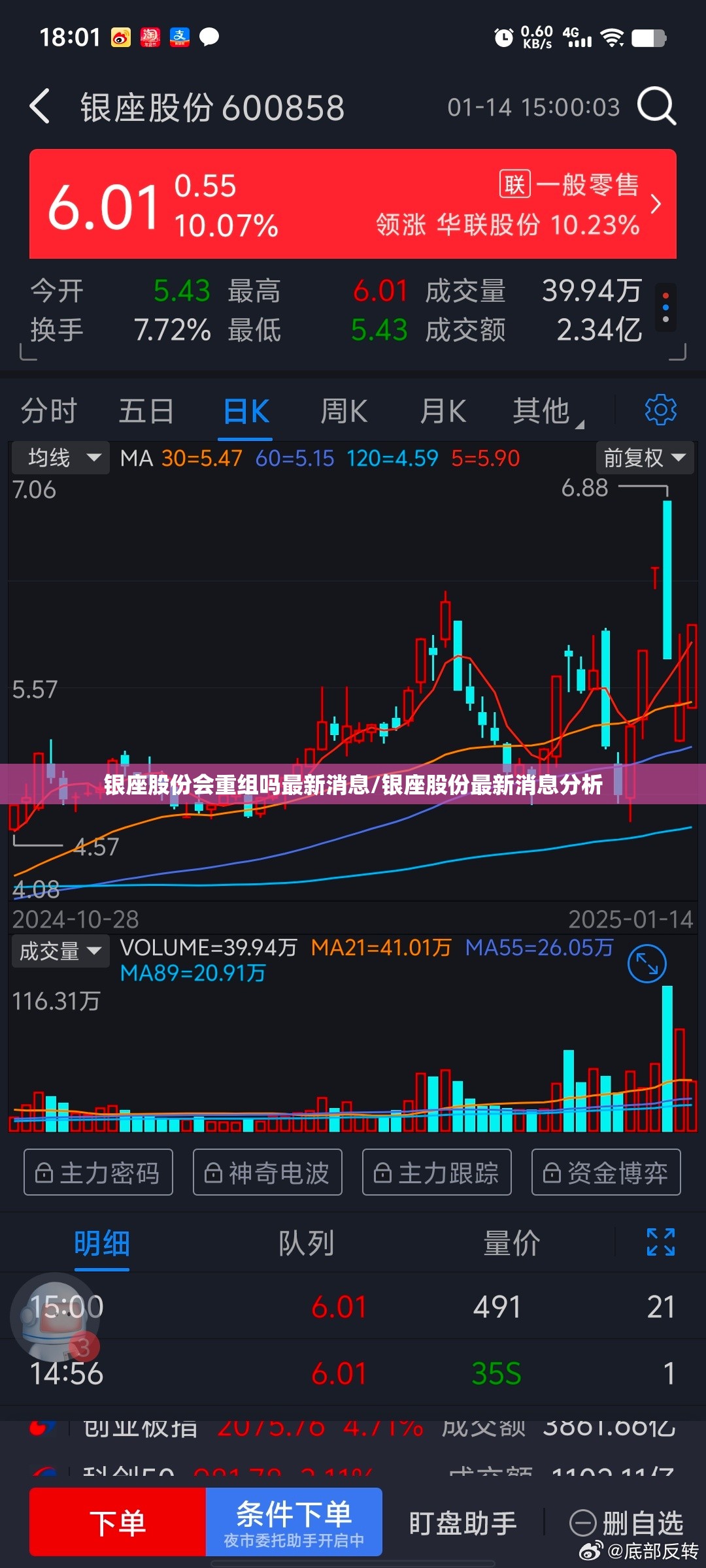 银座股份会重组吗最新消息/银座股份最新消息分析