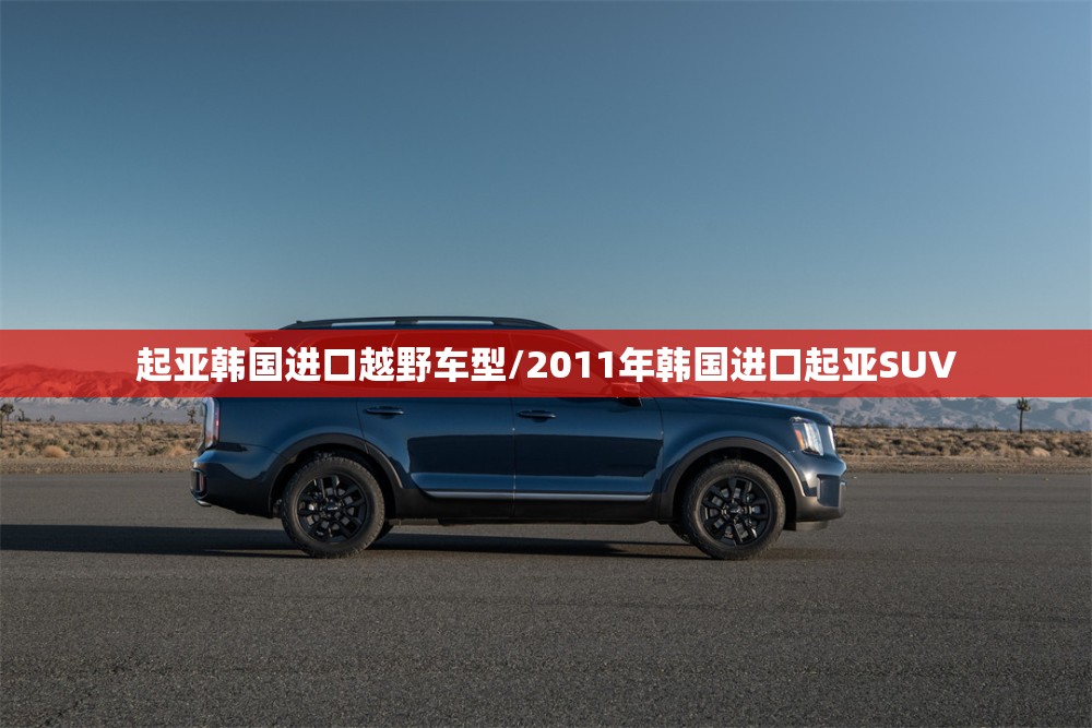 起亚韩国进口越野车型/2011年韩国进口起亚SUV