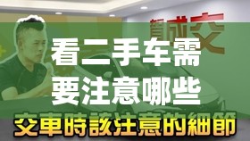 看二手车需要注意哪些细节(看二手车主要看哪几个方面) 看二手车需要注意哪些细节(看二手车主要看哪几个方面)