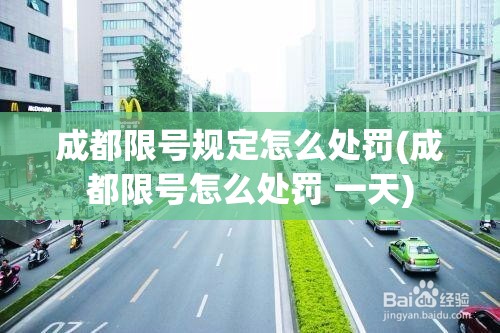 成都限号规定怎么处罚(成都限号怎么处罚 一天) 成都限号规定怎么处罚(成都限号怎么处罚 一天)