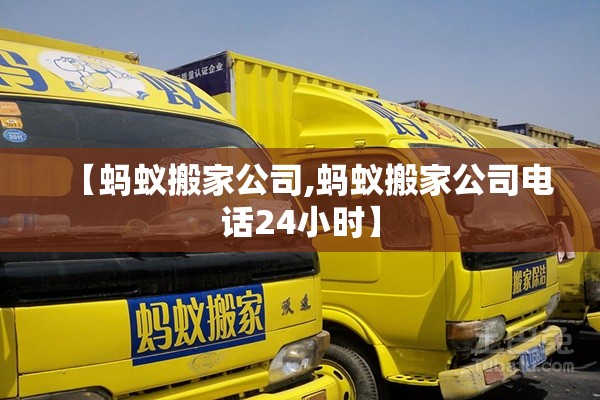 【蚂蚁搬家公司,蚂蚁搬家公司电话24小时】