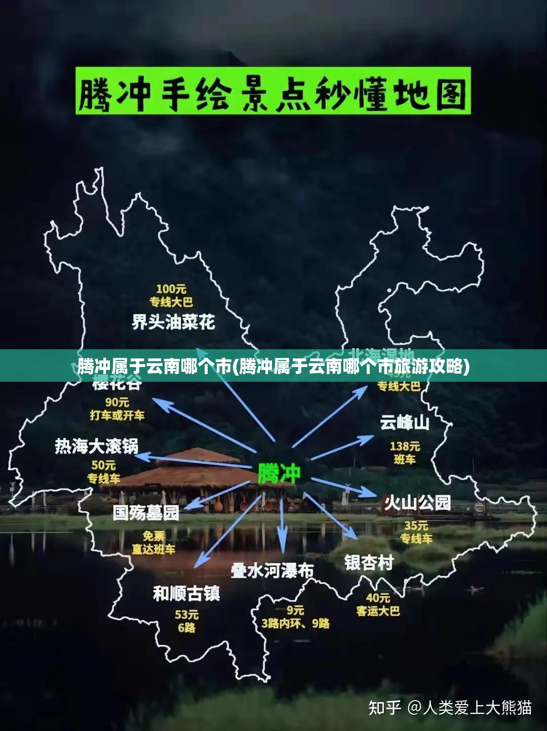 腾冲属于云南哪个市(腾冲属于云南哪个市旅游攻略)