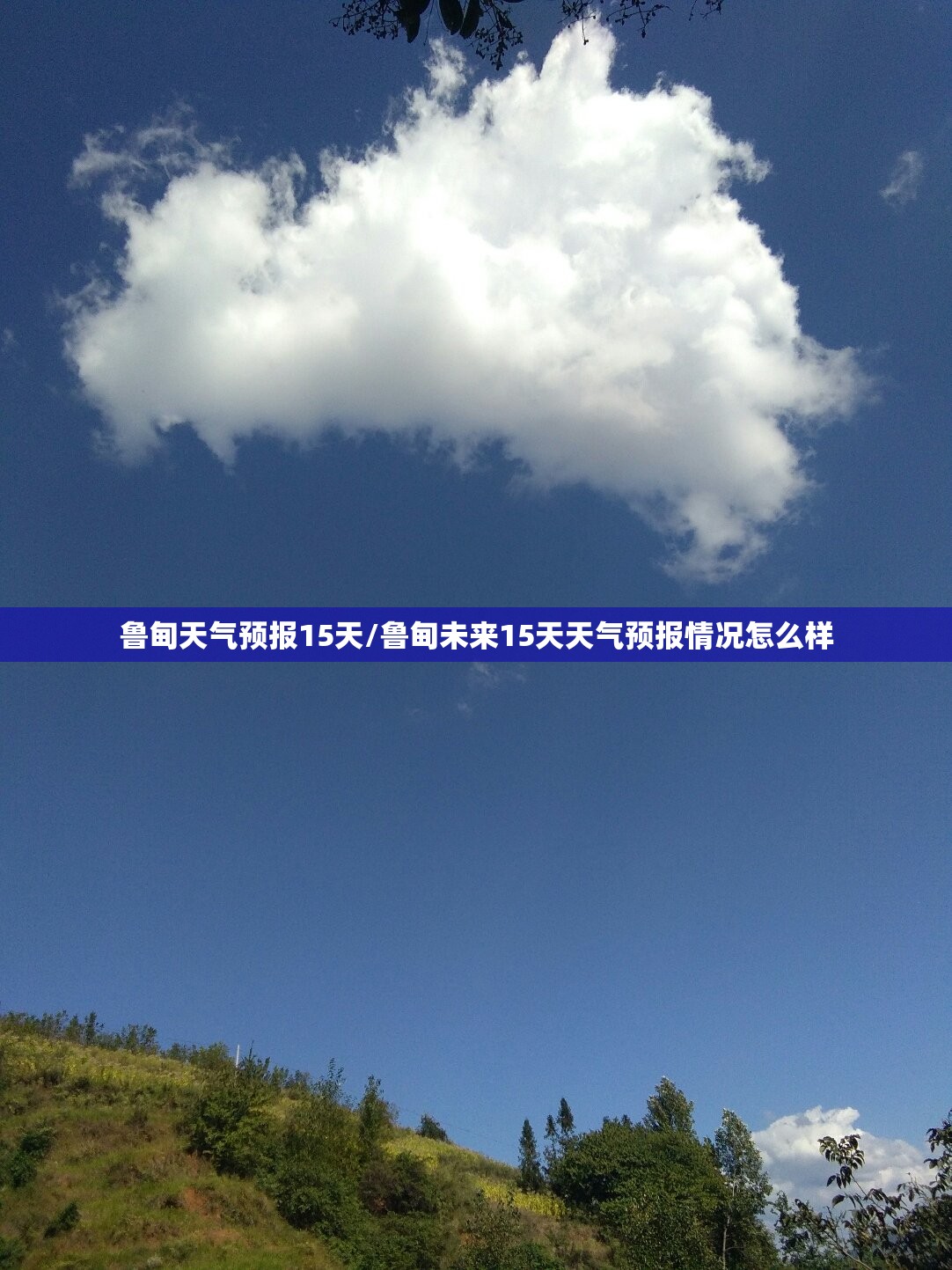 鲁甸天气预报15天/鲁甸未来15天天气预报情况怎么样 鲁甸天气预报15天/鲁甸未来15天天气预报情况怎么样