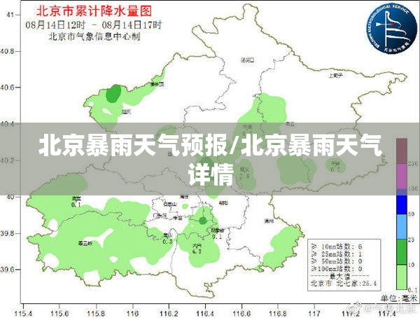 北京暴雨天气预报/北京暴雨天气详情