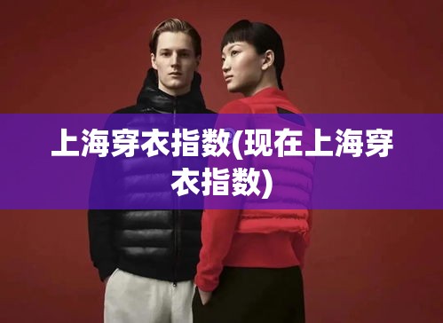上海穿衣指数(现在上海穿衣指数)