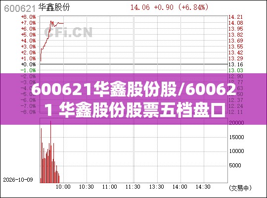 600621华鑫股份股/600621 华鑫股份股票五档盘口