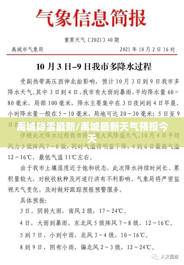 禹城降雪最新/禹城最新天气预报今天