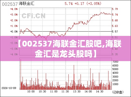 【002537海联金汇股吧,海联金汇是龙头股吗】