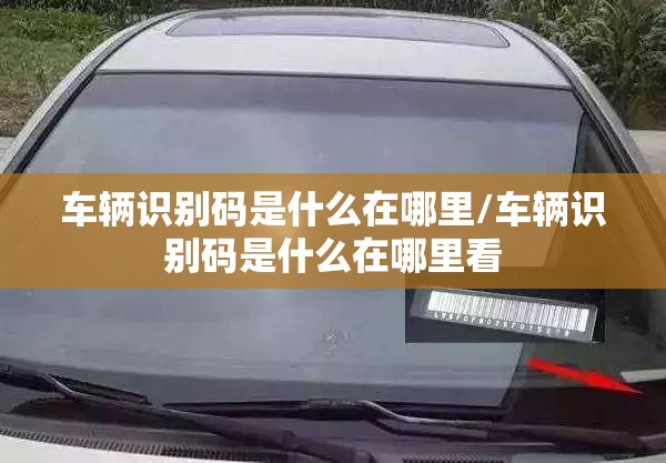 车辆识别码是什么在哪里/车辆识别码是什么在哪里看 车辆识别码是什么在哪里/车辆识别码是什么在哪里看