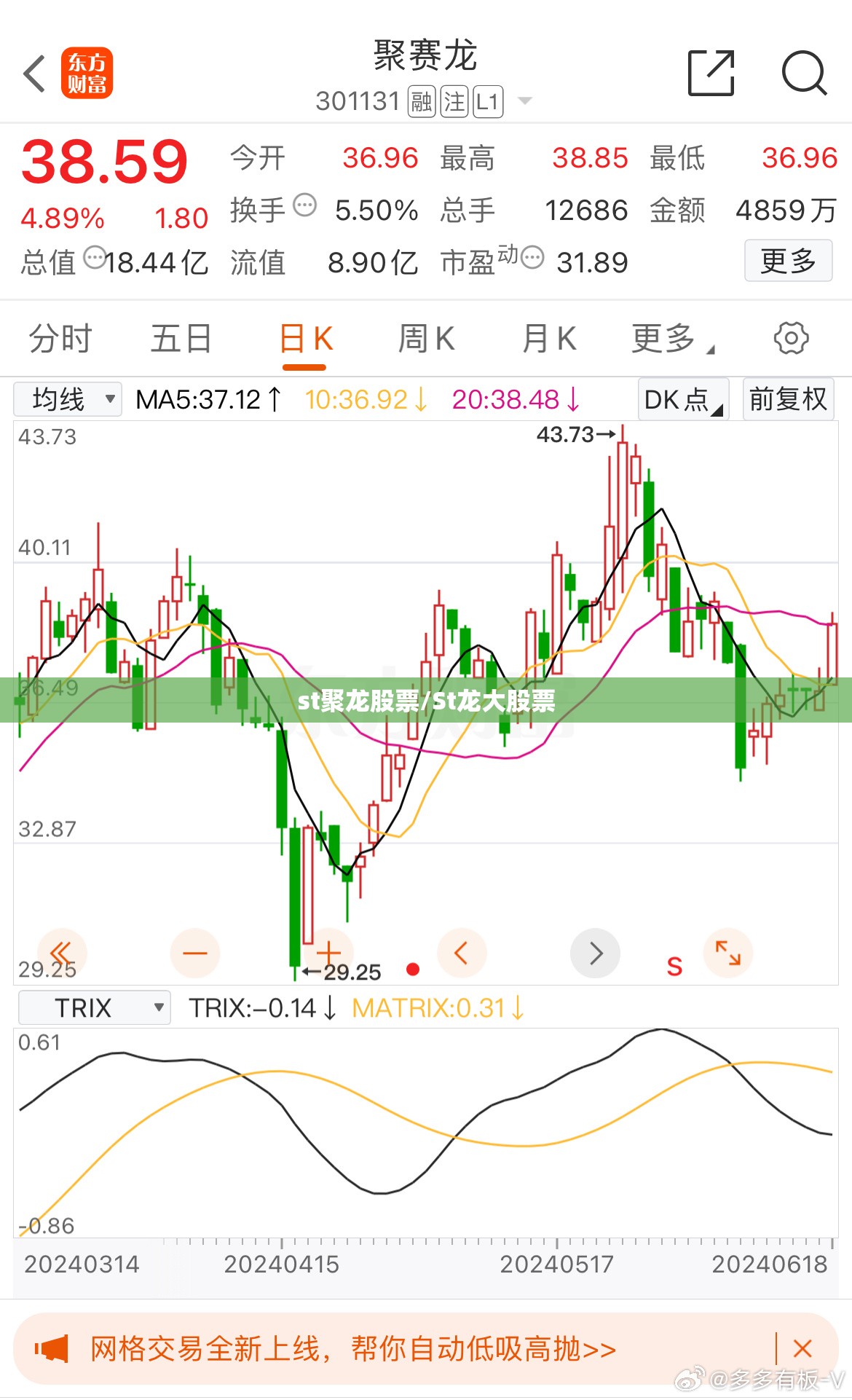 st聚龙股票/St龙大股票