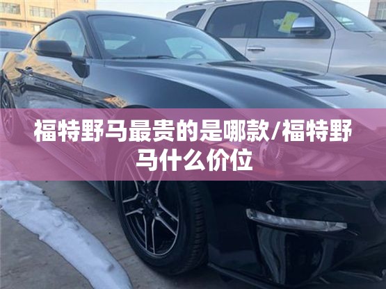 福特野马最贵的是哪款/福特野马什么价位 福特野马最贵的是哪款/福特野马什么价位