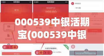 000539中银活期宝(000539中银活期宝基金) 000539中银活期宝(000539中银活期宝基金)