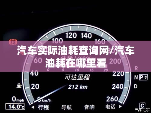 汽车实际油耗查询网/汽车油耗在哪里看
