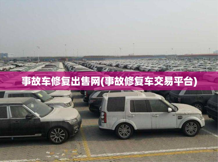 事故车修复出售网(事故修复车交易平台)