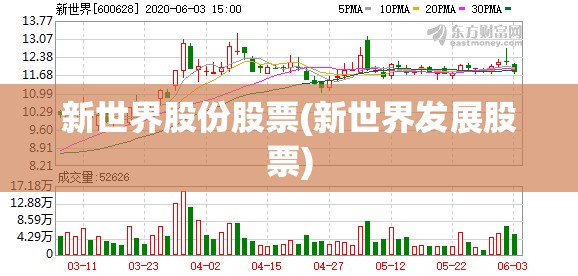 新世界股份股票(新世界发展股票) 新世界股份股票(新世界发展股票)