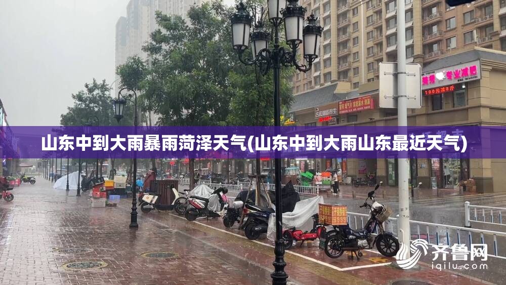 山东中到大雨暴雨菏泽天气(山东中到大雨山东最近天气)
