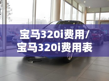 宝马320i费用/宝马320i费用表