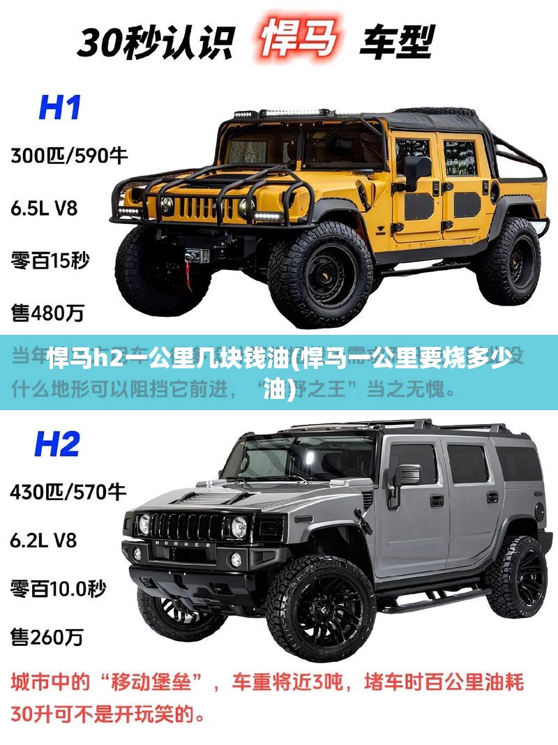 悍马h2一公里几块钱油(悍马一公里要烧多少油)