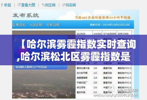 【哈尔滨雾霾指数实时查询,哈尔滨松北区雾霾指数是多少】