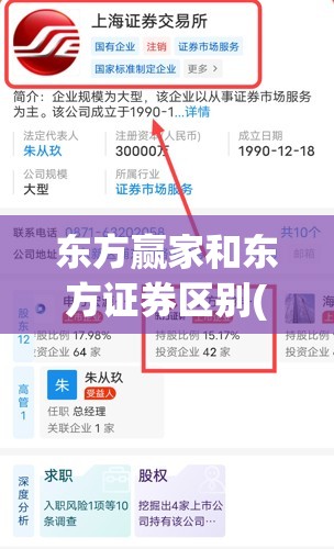 东方赢家和东方证券区别(东方赢家是东方证券吗) 东方赢家和东方证券区别(东方赢家是东方证券吗)
