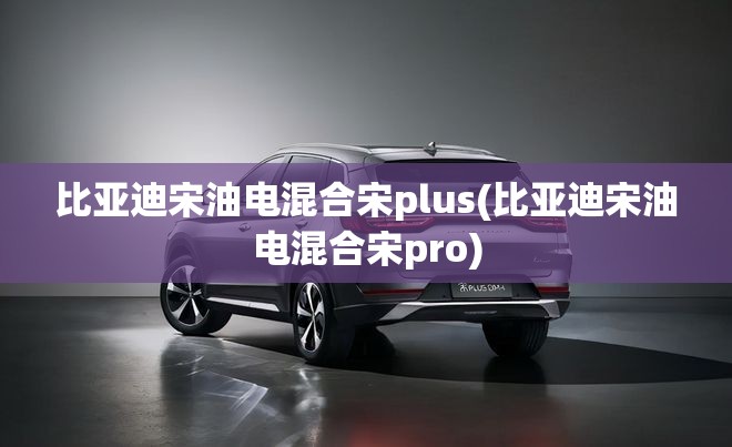 比亚迪宋油电混合宋plus(比亚迪宋油电混合宋pro) 比亚迪宋油电混合宋plus(比亚迪宋油电混合宋pro)