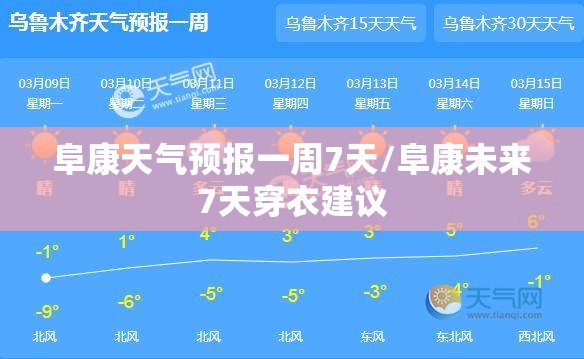 阜康天气预报一周7天/阜康未来7天穿衣建议 阜康天气预报一周7天/阜康未来7天穿衣建议