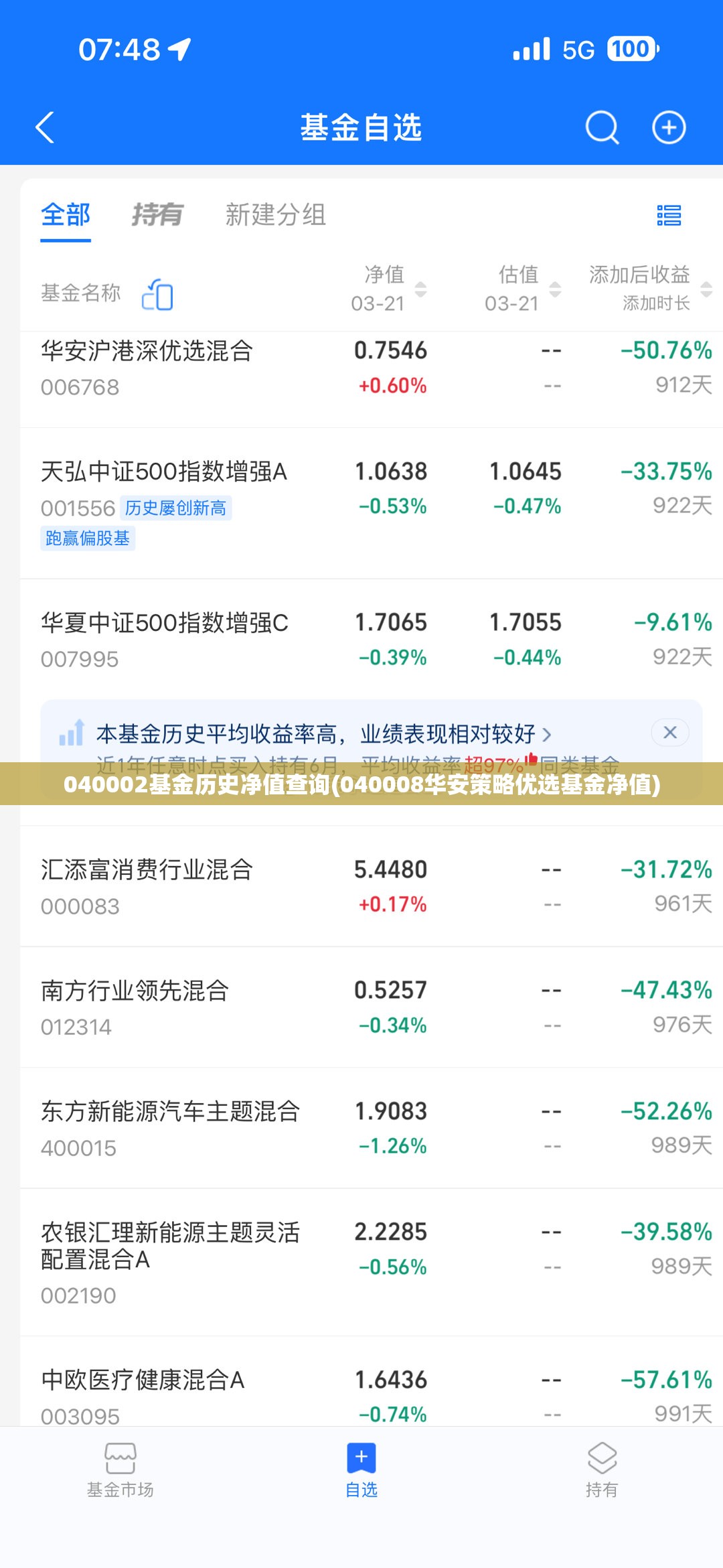040002基金历史净值查询(040008华安策略优选基金净值) 040002基金历史净值查询(040008华安策略优选基金净值)