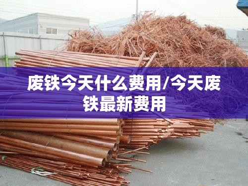 废铁今天什么费用/今天废铁最新费用