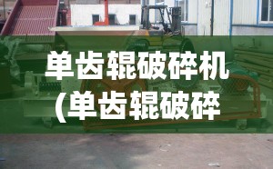 单齿辊破碎机(单齿辊破碎机图纸)